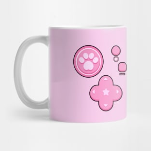 Pastel Gaming Buttons Mug